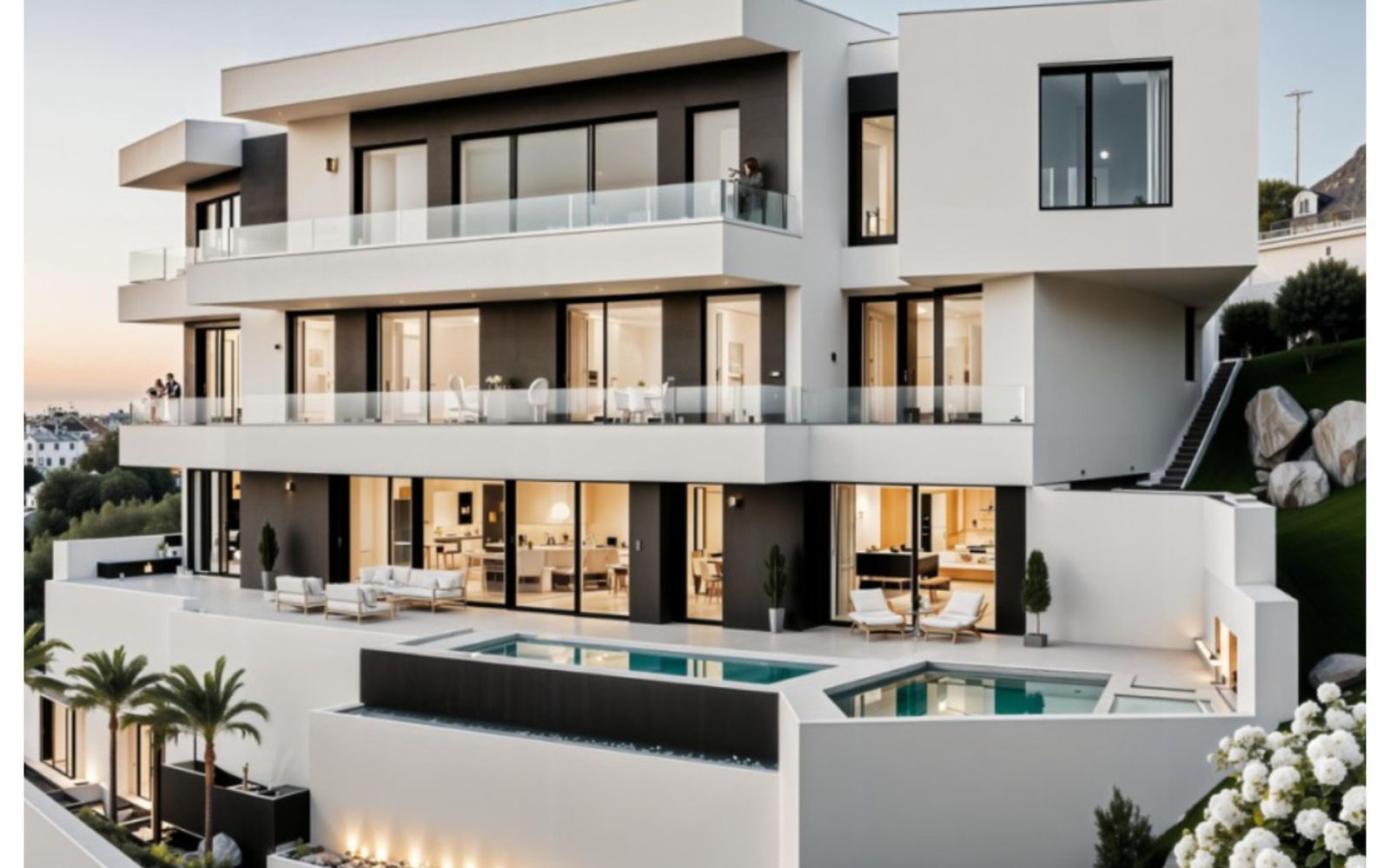 5 Bed Detached Villa in Mijas i Mijas — Fristående Villa